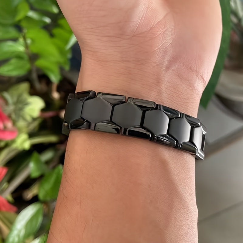 Pulseira Metálica Magnética - Warior's Shield