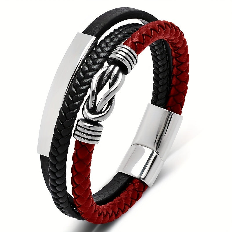 Pulseira de Couro Tripla - The Hydra