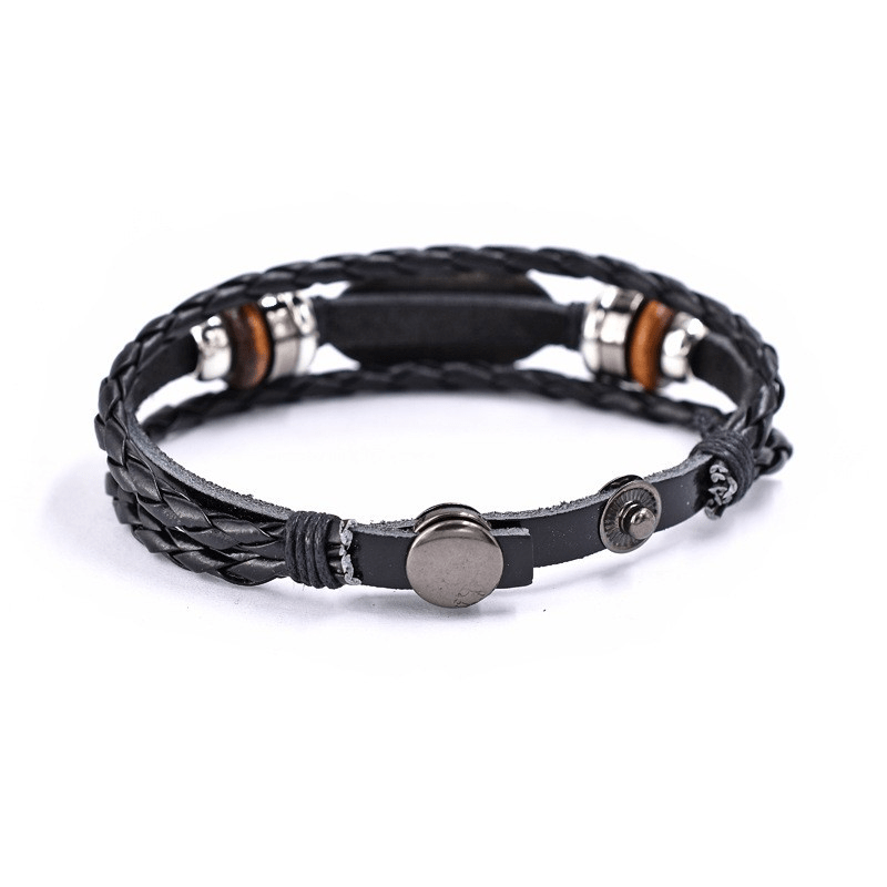 Pulseira de Couro - Jesus is Lord