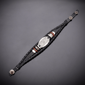Pulseira de Couro - Jesus is Lord