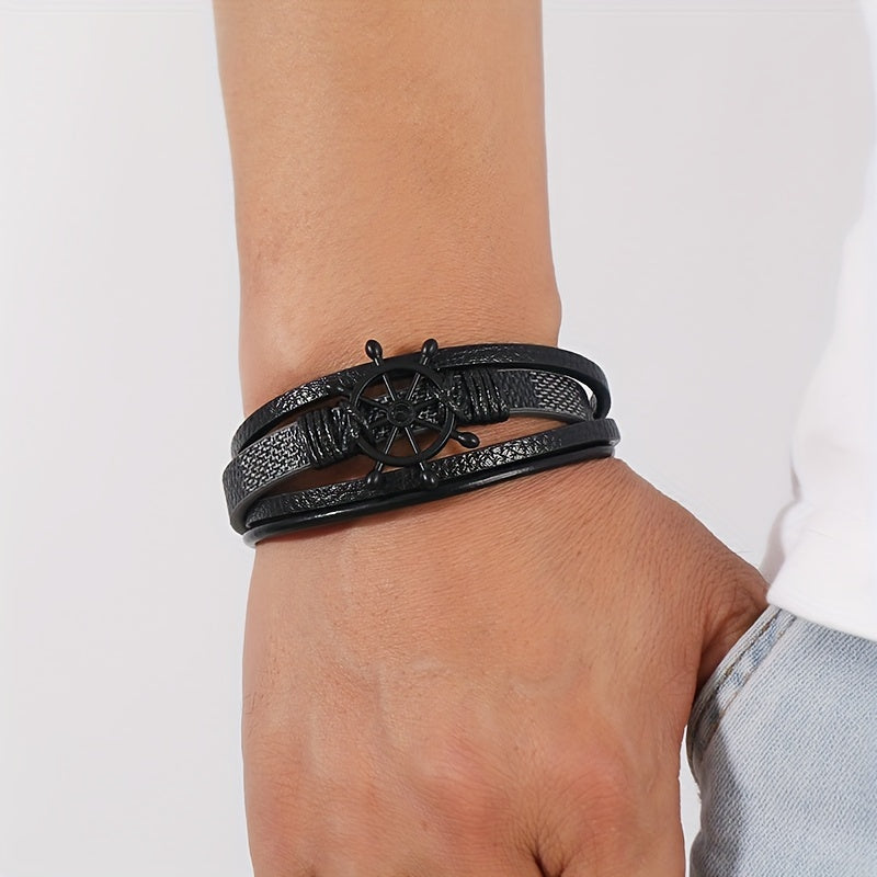 Pulseira de Couro - O Bucaneiro