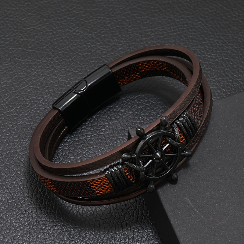 Pulseira de Couro - O Bucaneiro