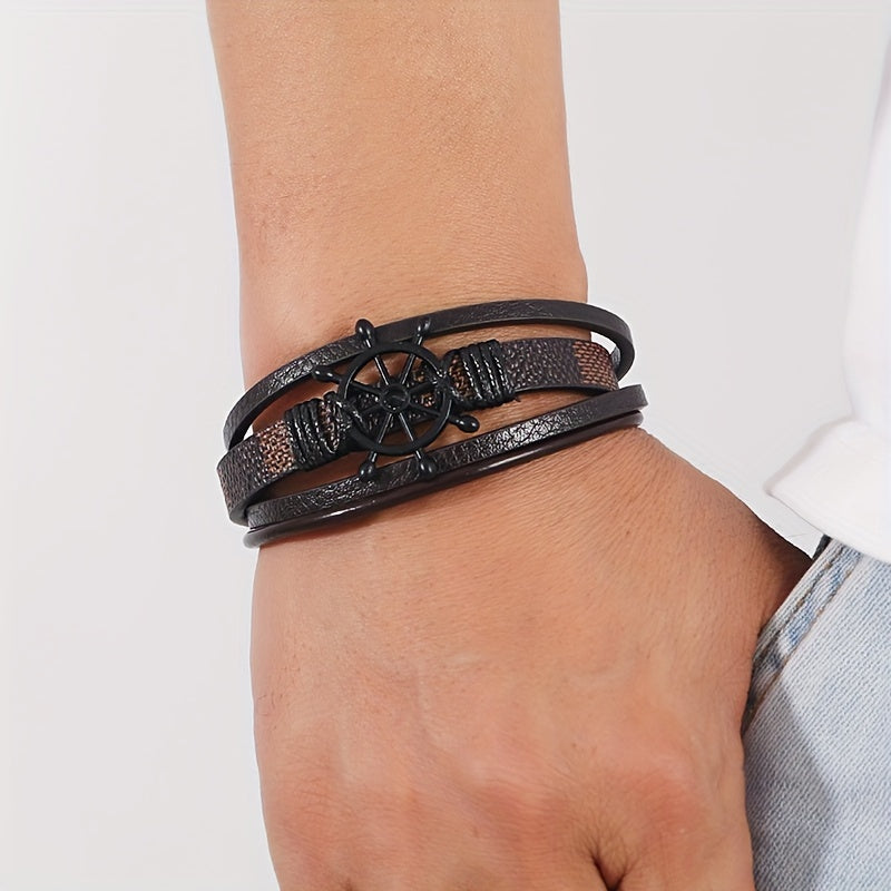 Pulseira de Couro - O Bucaneiro