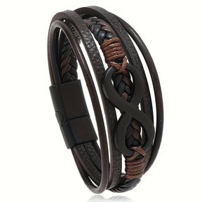 Pulseira de Couro Viking
