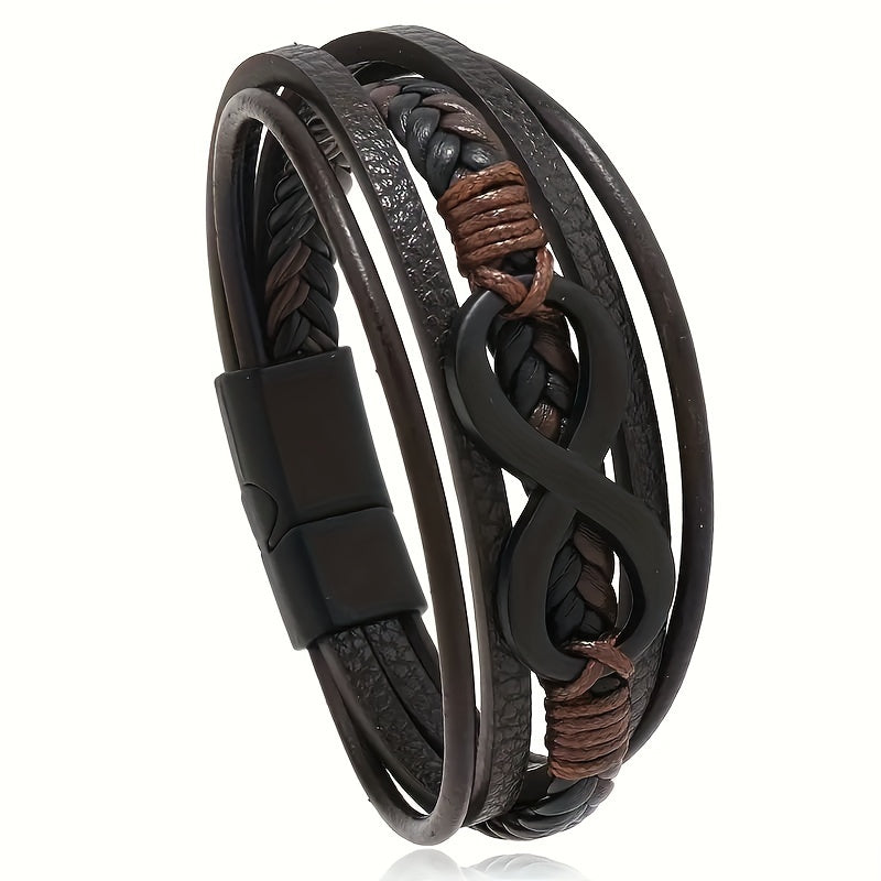 Pulseira de Couro Viking