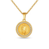 Colar Masculino Aço Inox - Nossa Senhora de Guadalupe