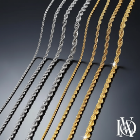 Colar Masculino - Corrente Trançada