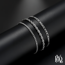 Kit 3 Pulseiras Masculinas – Eternas