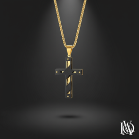 Colar Masculino - Cruz Sagrada de Deus