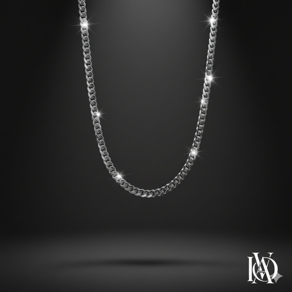 Colar Masculino - Corrente de Prata
