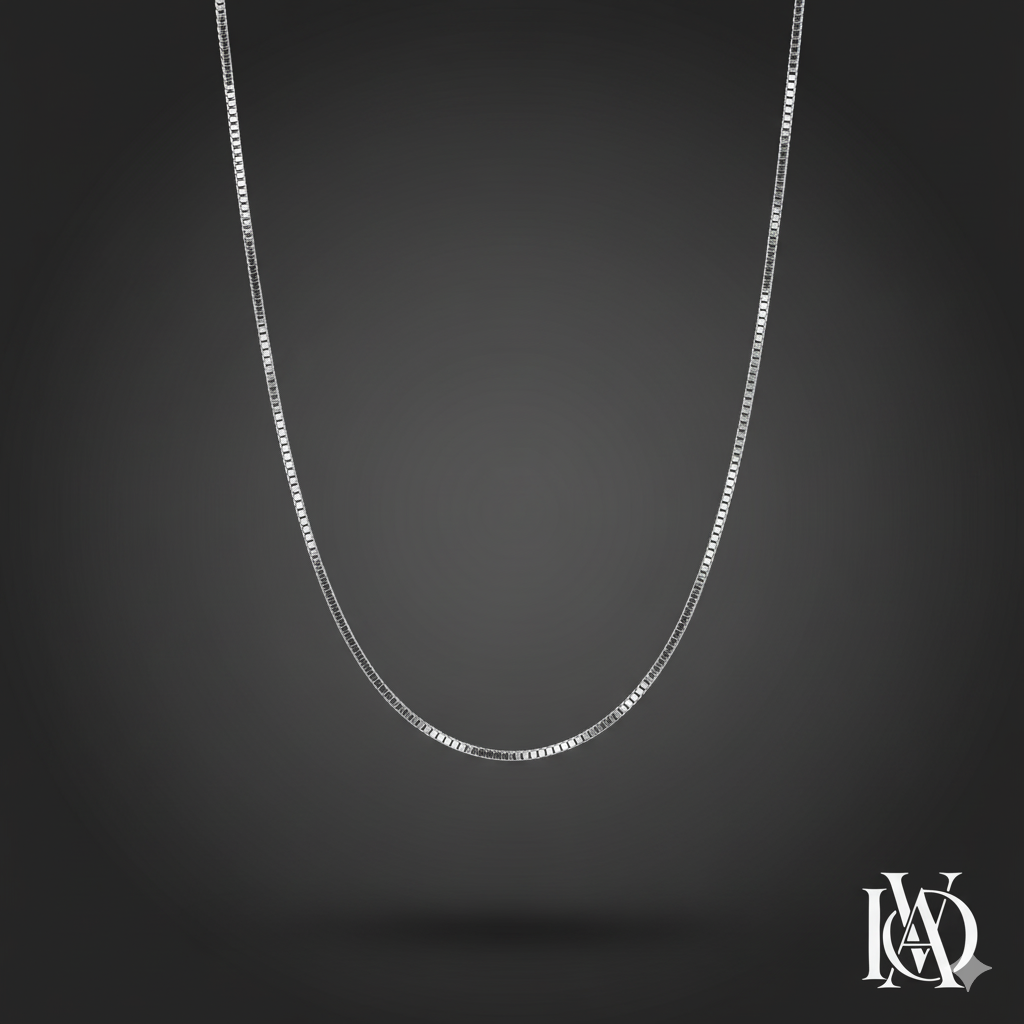 Colar Masculino Fino - Metal