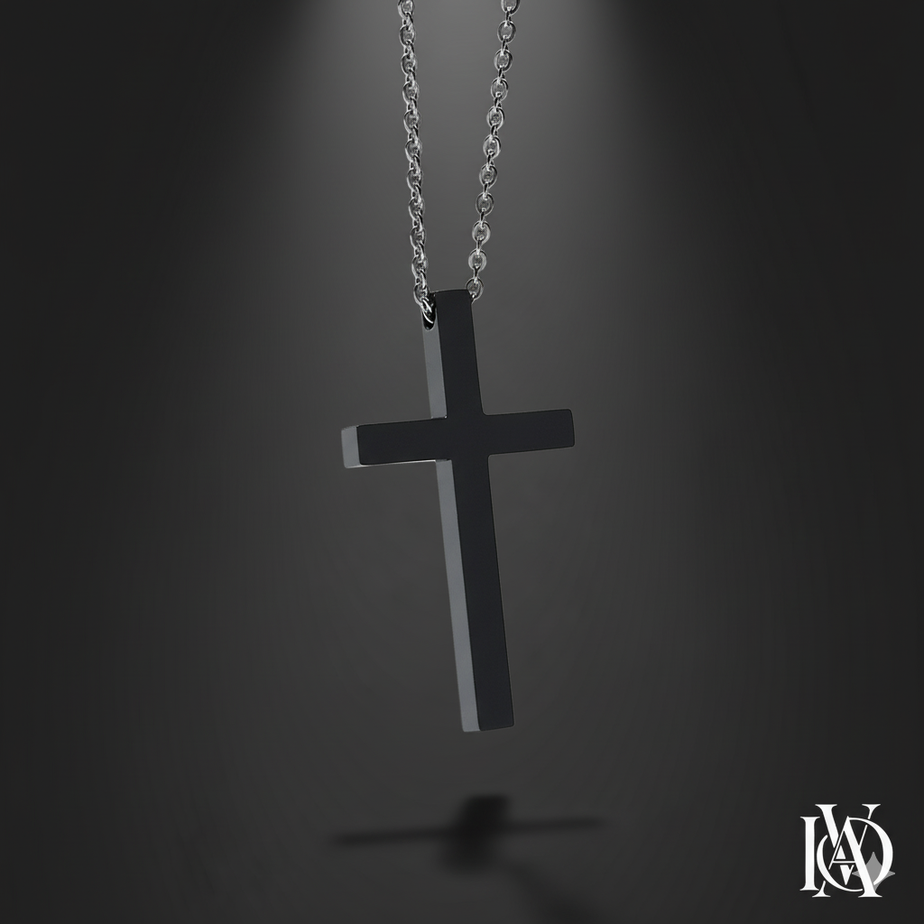 Colar Masculino - Cruz Sagrada de Deus