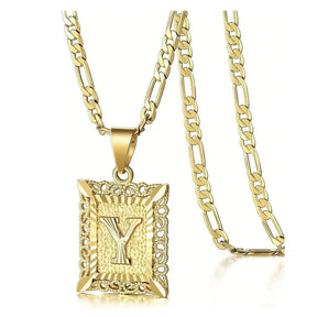 Colar Masculino - Primeira Letra