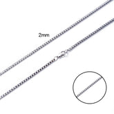 Colar Masculino Fino - Metal