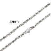 Colar Masculino - Corrente Trançada