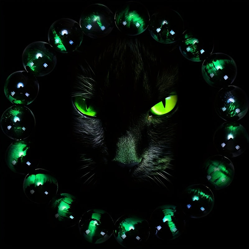 Pulseira de Miçanga - Olho de Gato