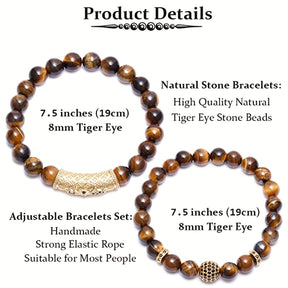 Kit Duas Pulseiras de Miçanga - Joia Imperial