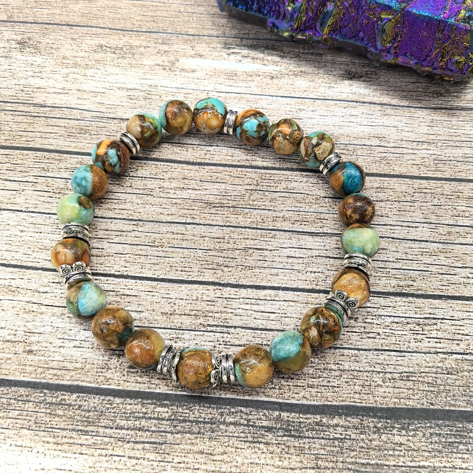 Pulseira de Miçangas - Crystal Gem